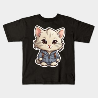 Cute little Cat Kids T-Shirt